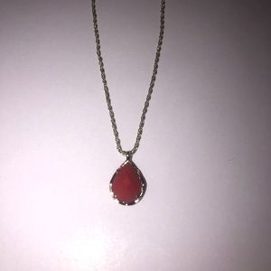 Kendra Scott Kiri Necklace Red